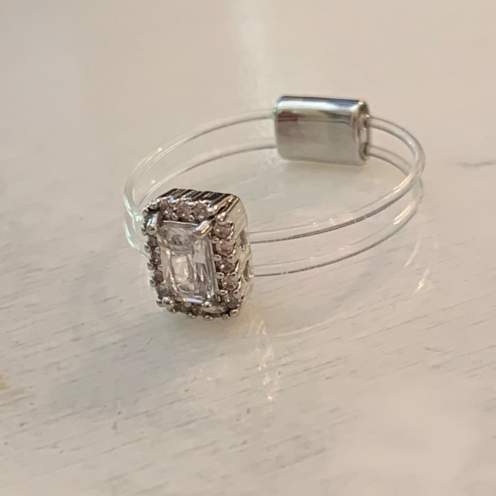 Sterling floating ring - Picture 4 of 5